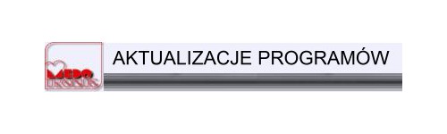 AKTUALIZACJE OPROGRAMOWANIA